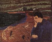 Edvard Munch Envy painting